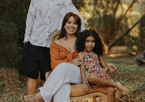 Ensaio Família de Raquel, Diogo e Mariah