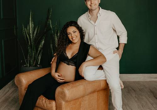 Ensaio Gestante de Mirian e Lucas à espera de Lucca