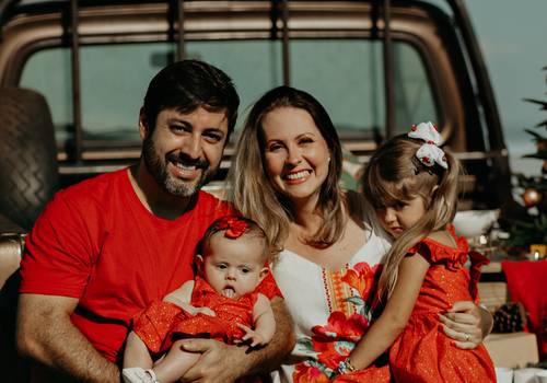Ensaio Família de Daiani e Família - Natal no Paraíso