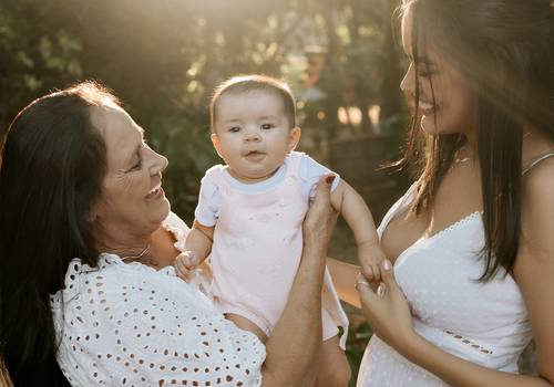 Ensaio Família de Mamãe, Vovó e Carol