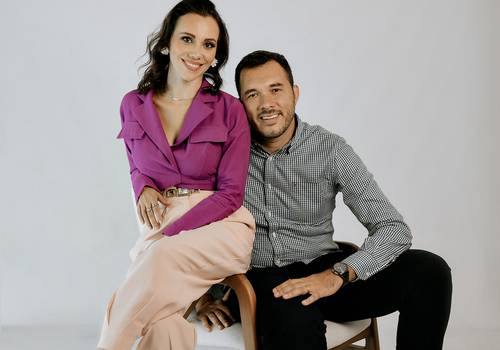 Ensaio Corporativo de Giovana e Rodolfo - Designer de Interiores e Engenheiro