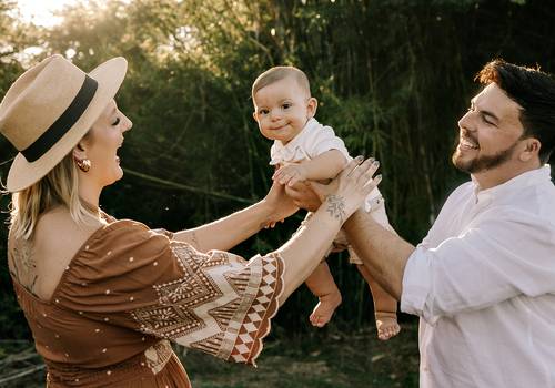Ensaio Família de Dani, Francisco e Dom