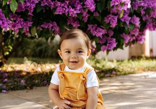 Acompanhamento de Bebê de 12 Meses do Caetano