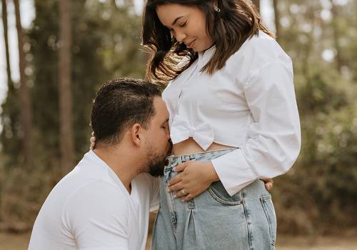 Ensaio Revelação de Rafaela e Marcos - Revelação de Caleb