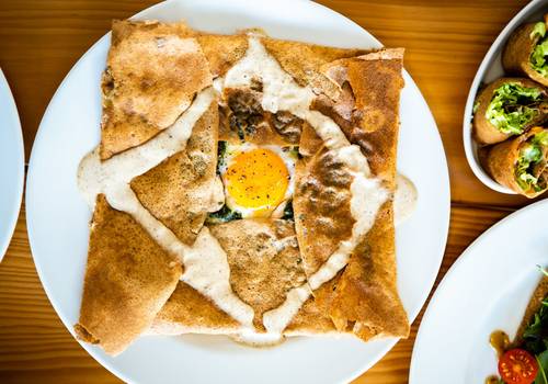 COMIDA de Creperia La Bombarde