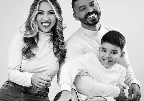 BLACK AND WHITE - ENSAIO QUE VIRA QUADRO de FAMÍLIA COUTINHO