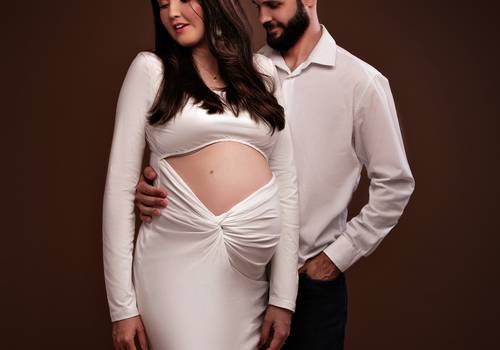 GESTANTE de SIONARA E FABRÍCIO ESPERANDO ABIGAIL