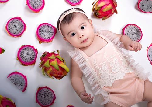 ACOMPANHAMENTO DO BEBÊ de MARIA ELISA E SUA PRIMEIRA PITAYA