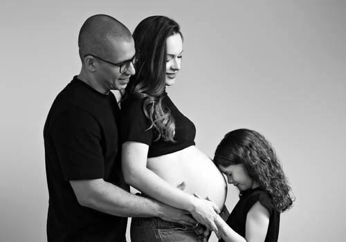 GESTANTE de FERNANDA, ROGÉRIO E MAITÊ ESPERANDO OS GÊMEOS 