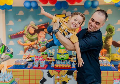 I N F A N T I L  de ANIVERSÁRIO - ISAAC 3 ANOS