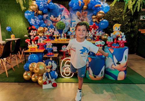 I N F A N T I L  de ANIVERSÁRIO - BERNARDO 6 ANOS