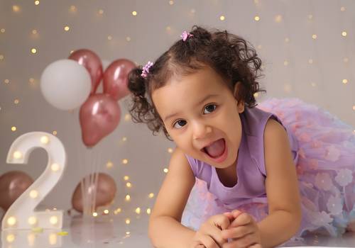 Ensaio Infantil de Ensaio Aniversario Clean