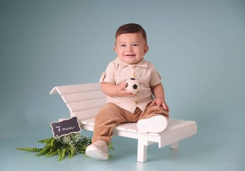 Ensaio Infantil de Ensaio Infantil 7 meses