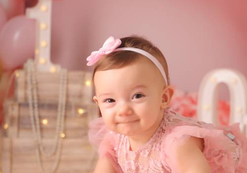 Smash the Cake de 1 aninho da Isabella