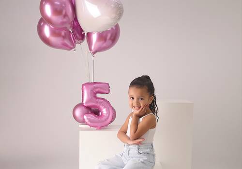 Ensaio Infantil de Ensaio Aniversario 5 anos