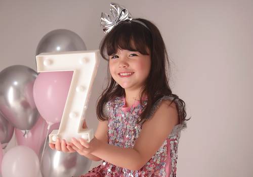 Ensaio Infantil de Ensaio de 7 anos da Mariana