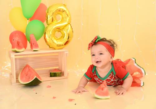 Ensaio Infantil de Ensaio 8 meses Alana