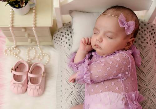 Ensaio Newborn de Newborn 23 dias