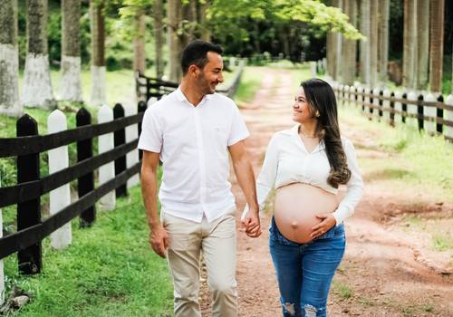 Gestantes de Ensaio Externo Gestante - Elaene e Atos