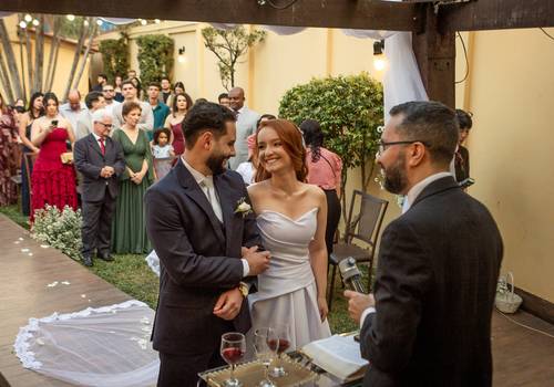 Casamento de Casamento Letícia e Gabriel no Fleming Recepções | Fotógrafa de Casamento BH