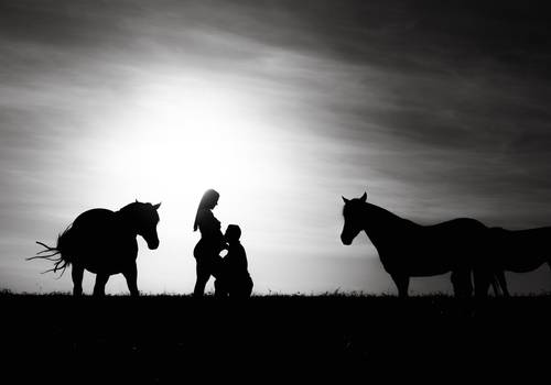 Gestante de Julie, Marison e PH