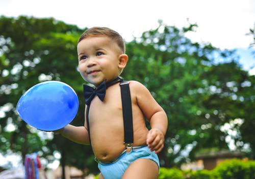 infantil  de Otávio comemorando seu primeiro aninho 