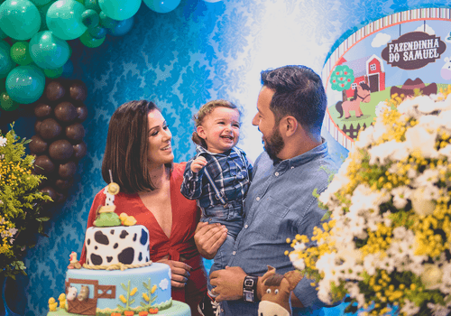 Famílias de 1 aninho Samuel