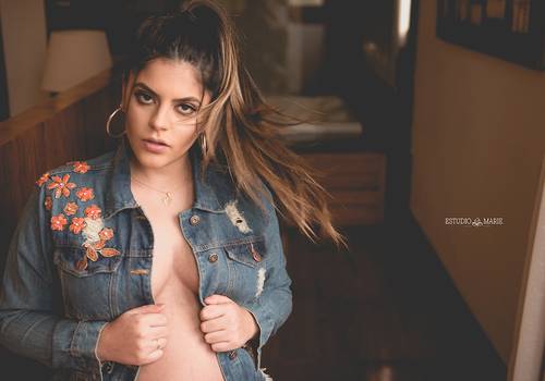 Quem disse que foto de gestante é só a barriga?