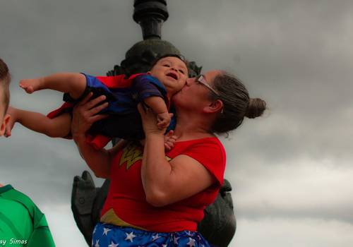 Famílias de Um dia no parque