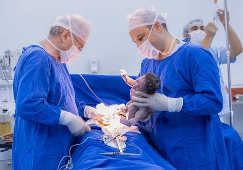 Fotografia de Parto de Nascimento Sophia