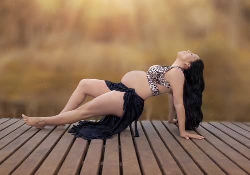 Ensaio Gestante de Primeira Gestação - Dayane