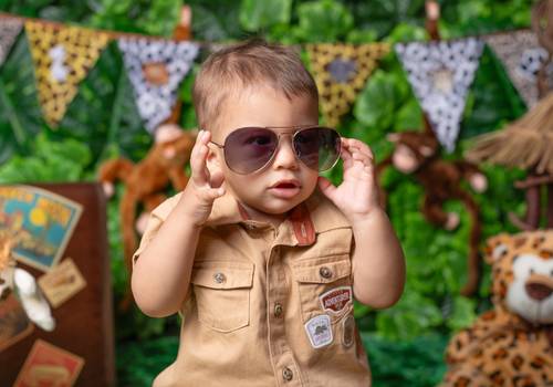 Ensaio Infantil de Safari - Thomas