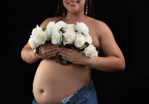 Ensaio Gestante de À espera por Henri