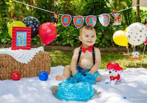 Infantil de Enzo - Smash the Cake