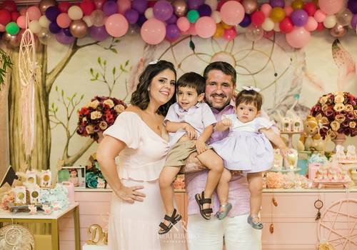 Infantil de Aniversário Malu - 1 aninho