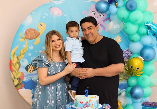 Aniversario Infantil  de Aniversário - 2 Anos Benjamin 