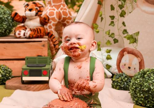 Smash the cake  de Smash the cake do Samuel 