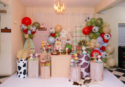 Aniversario Infantil  de 2 Anos da Bela e 3 Anos do Bernardo 