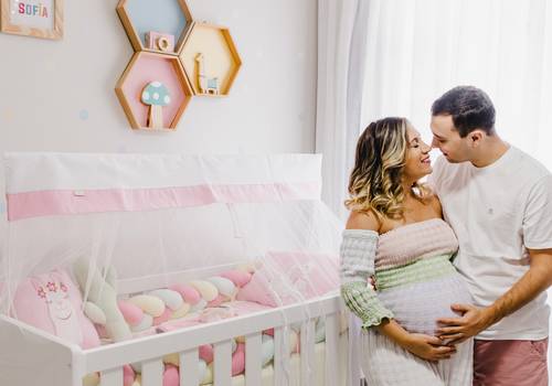 Sessão Gestante em Casa de À Espera de Sofia