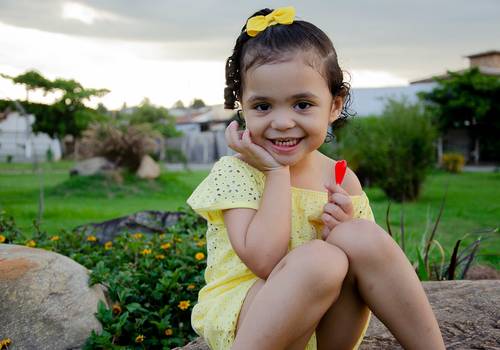 Kids (Infantil) de Ensaio Kids - Pré Aniversário (Nicole - 03 anos)