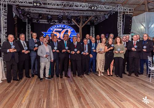 Evento de Baile de 50 Anos do Rotary Club de Pantano Grande