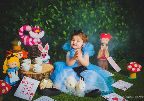 Ensaios Estúdio de Alice no país das maravilhas