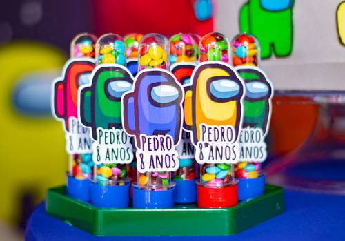 Aniversário Infantil de Aniversário Infantil -  Tema Among us