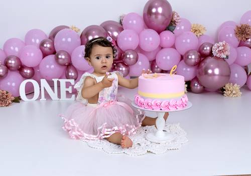 Smash The Cake de Festinha Particular da Liz 