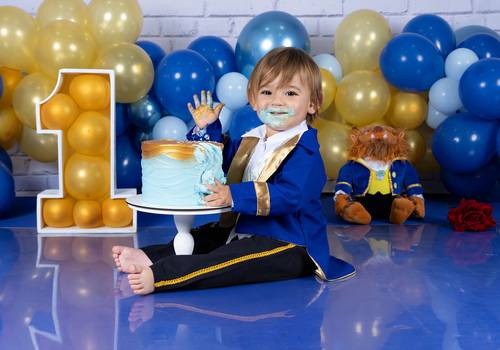 Smash The Cake de Festinha particular Samuel