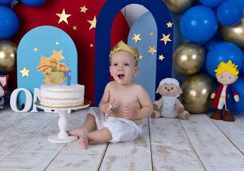 Smash The Cake de Festinha particular Nicolas