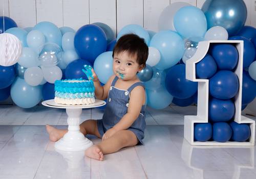 Smash The Cake de Festinha Particular Isaac