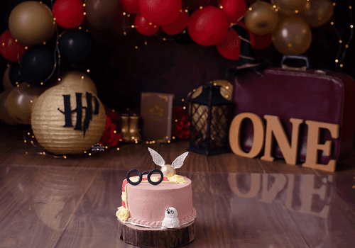 Smash the cake de Smash the cake Harry Potter -  Comemorando o primeiro aninho com muita magia |Contagem