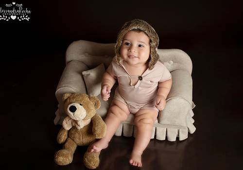 Acompanhamento Infantil de Ursinho lindo - 6 meses 