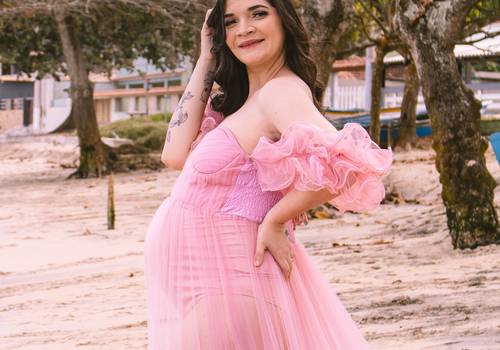 Gestante de Valquíria e Ayrton